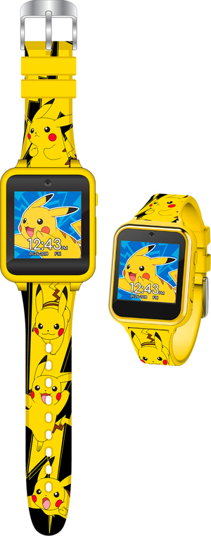 Orologio Interattivo Pikachu Pokémon Smartwatch Gioco Multifunzione con USB - Pok4260