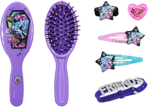 Portagioie Monster High Completo di 6 Pezzi 4 Accessori per Capelli Anello e Bracciale - 23350
