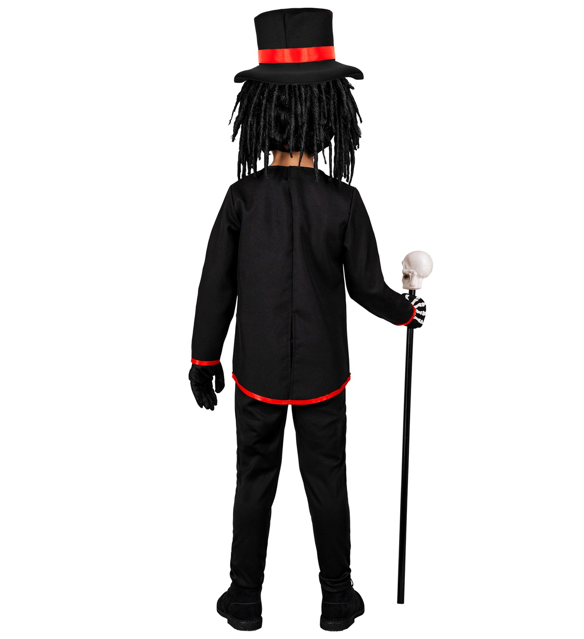 Costume Vestito Sacerdote Voodoo Travestimento per Bambini Halloween Carnevale Cosplay - 1884