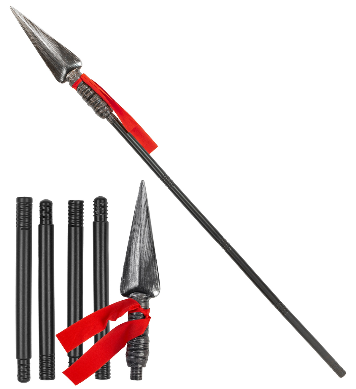 Lancia Abbattibile 150 CM Accessorio per Travestimenti Carnevale Halloween Cosplay