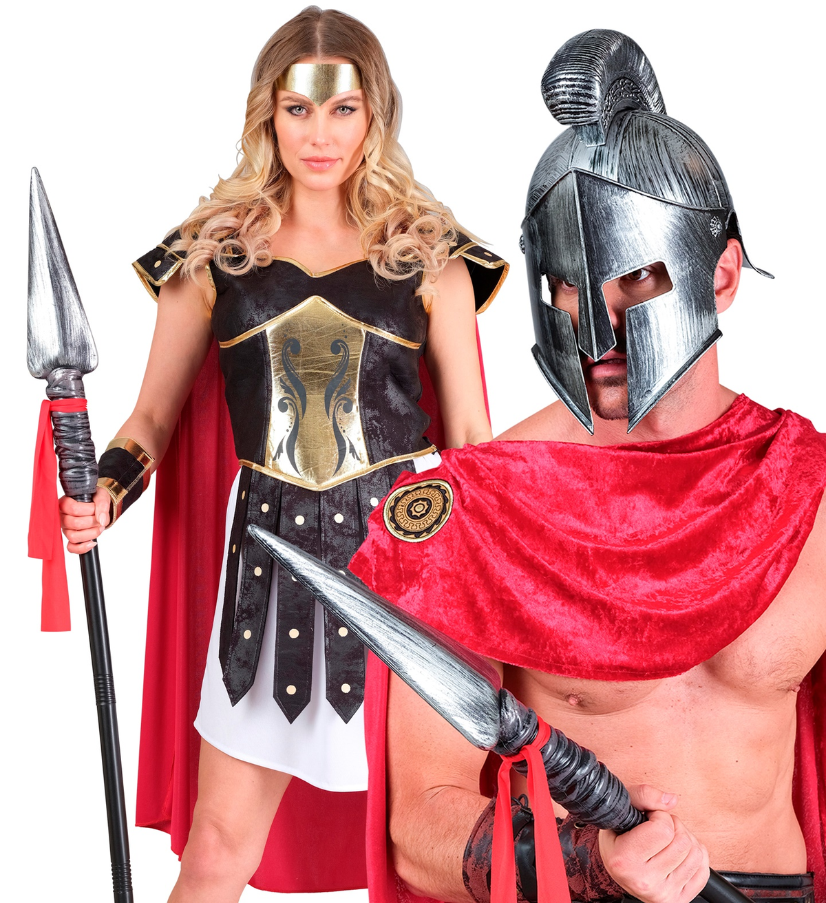 Lancia Abbattibile 150 CM Accessorio per Travestimenti Carnevale Halloween Cosplay