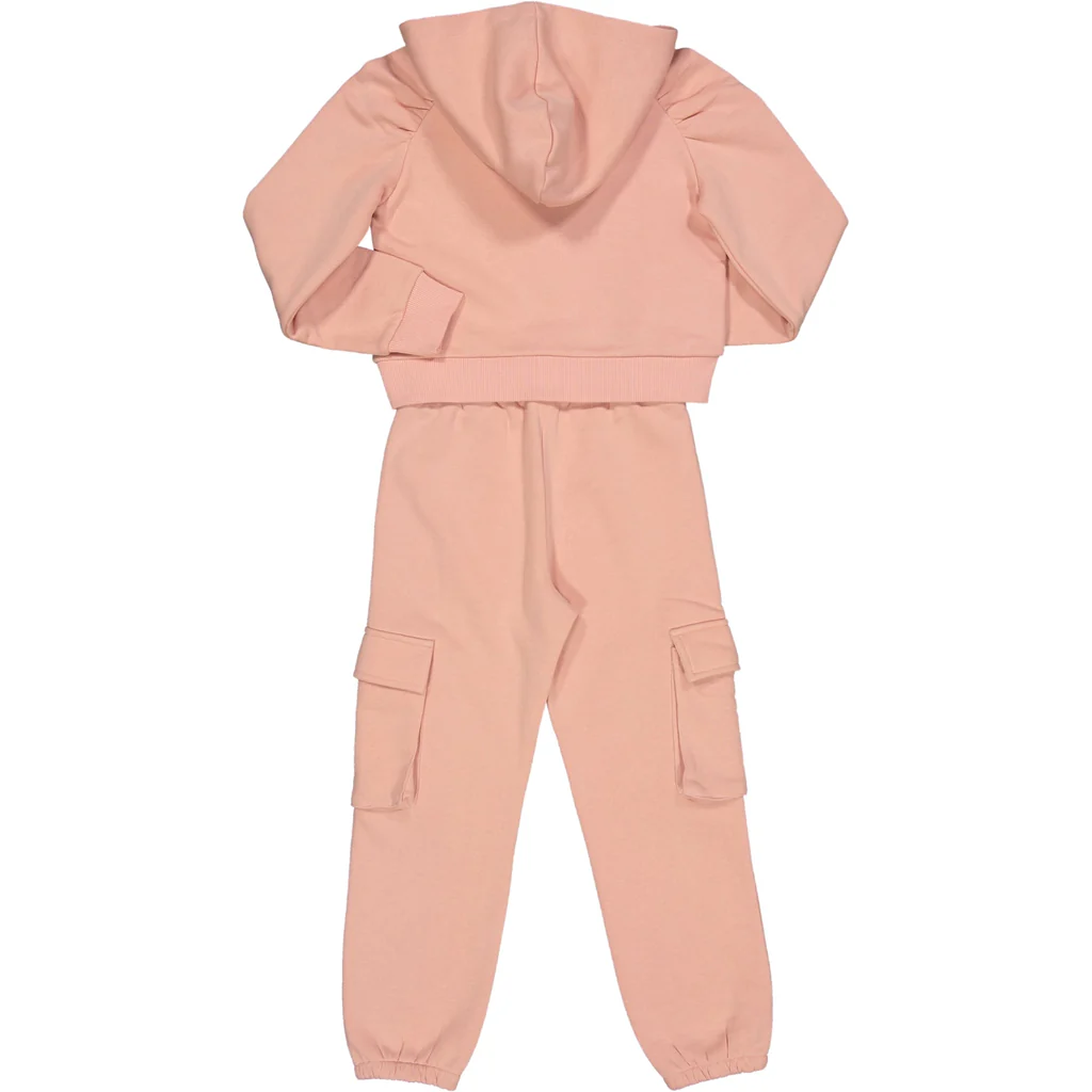 Tuta Completo Felpa con Cappuccio Pantalone Bambina Mauli - 99996.00.57e/p