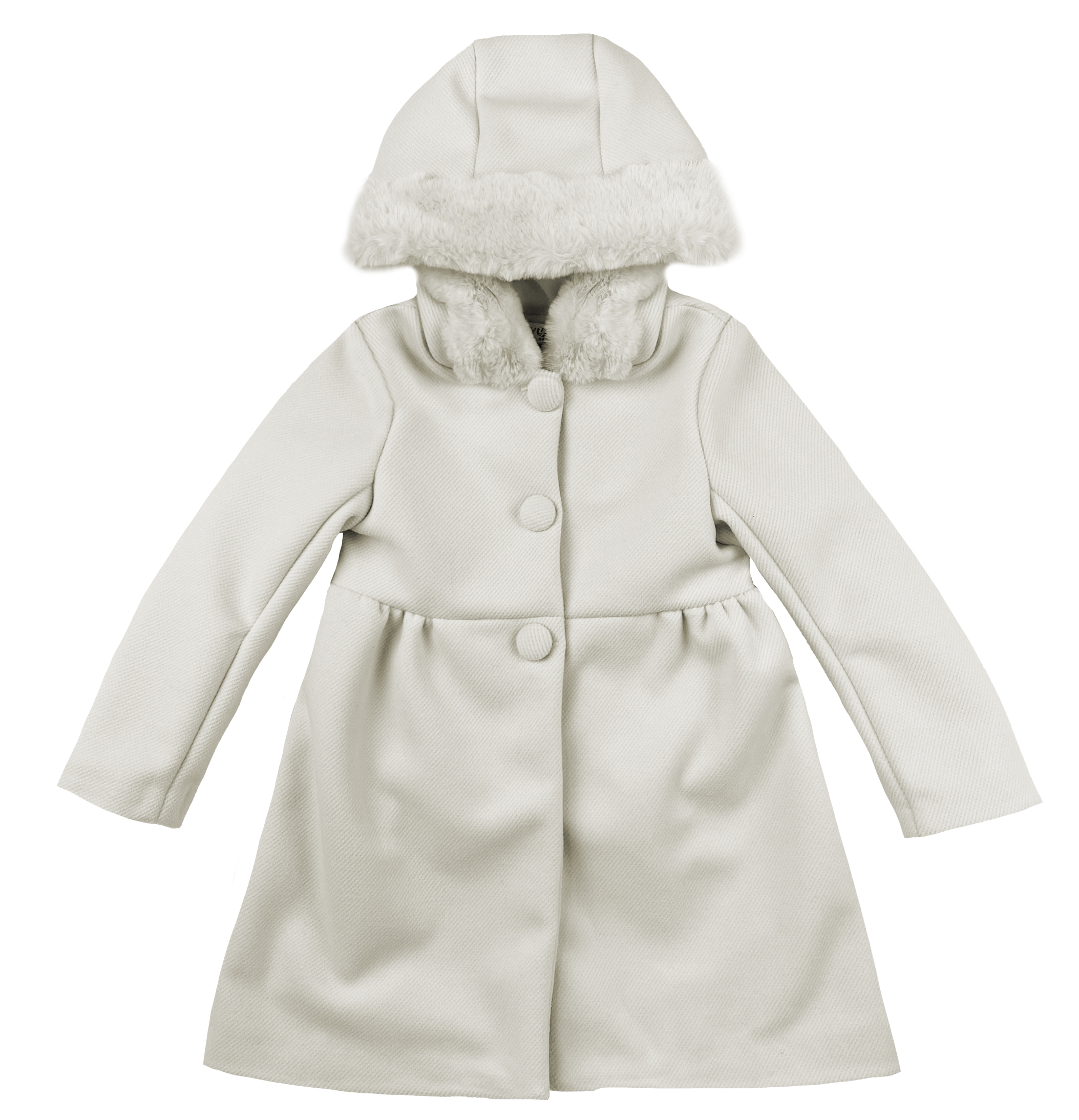 Cappotto con Pelliccia Bambina - By1753