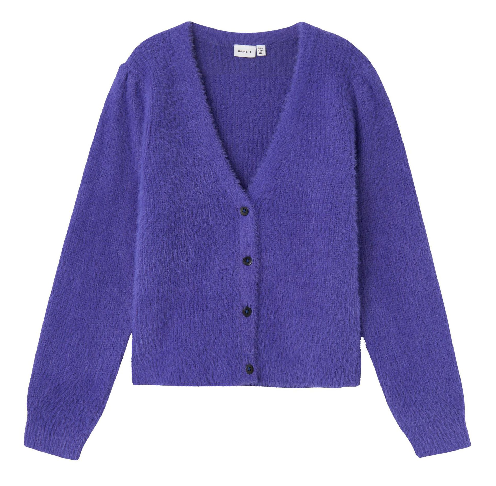 Cardigan in Maglia Bambina con Bottoni - 13235456