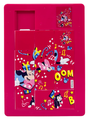 Mini Puzzle Gioco 12 Pezzi Minnie e Figaro DISNEY in Plastica - Min0876