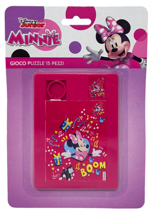 Mini Puzzle Gioco 12 Pezzi Minnie e Figaro DISNEY in Plastica - Min0876
