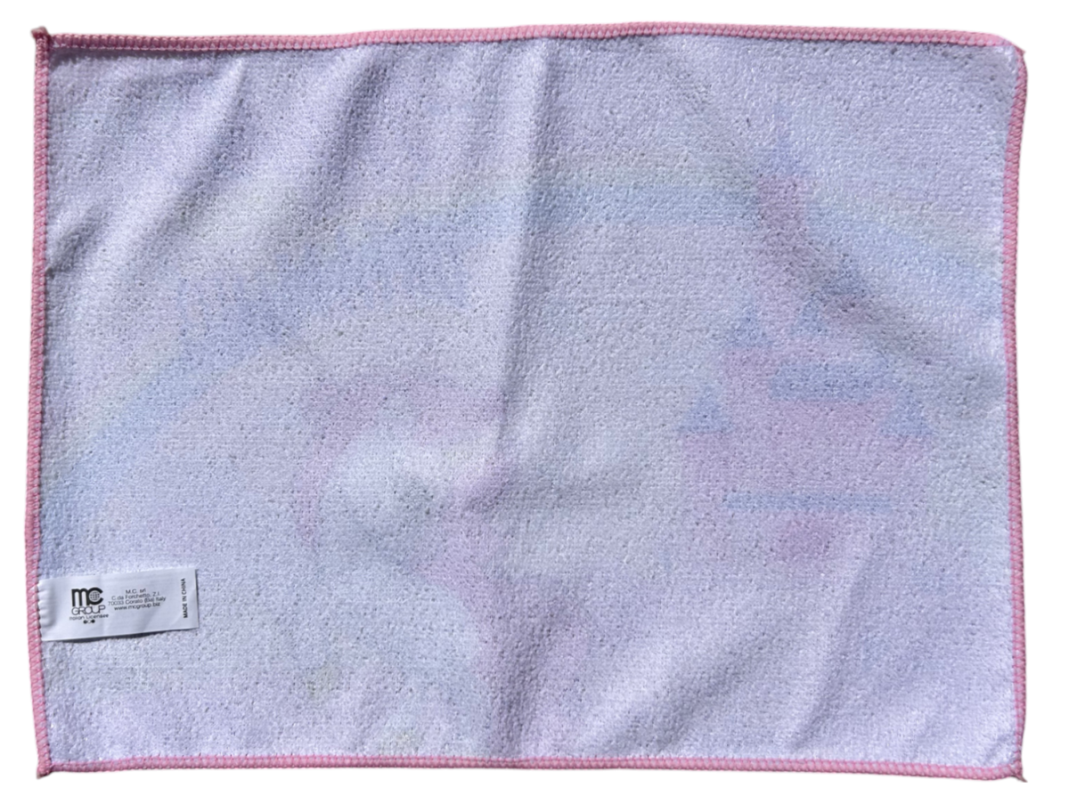 Tovaglietta Unicorno e Arcobaleno in Tessuto da Colazione Pranzo Cm.40x30 - Uni1000