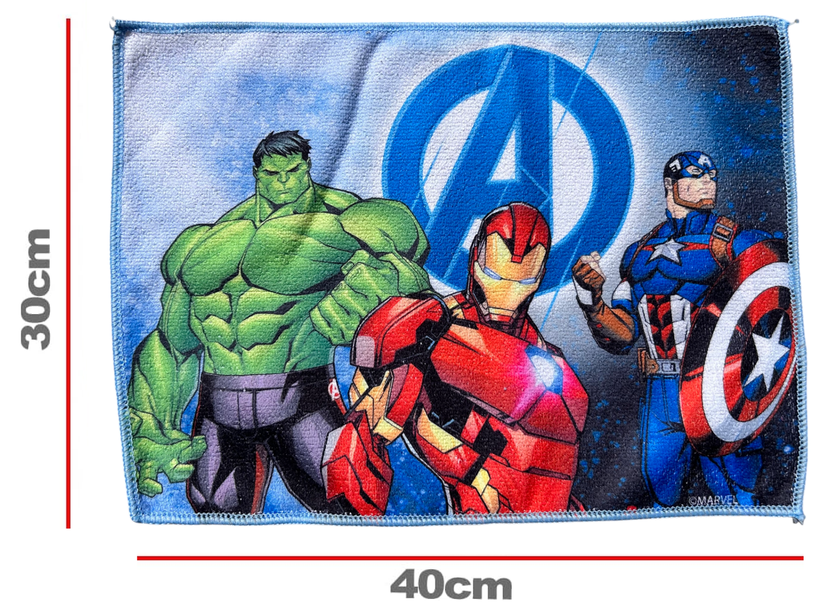 Tovaglietta Avengers MARVEL in Tessuto da Colazione Pranzo Cm.40x30 - Av1000