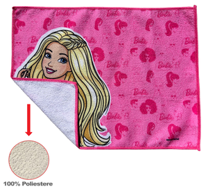Tovaglietta Barbie in Tessuto da Colazione Pranzo Cm.40x30 - Br1000