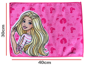 Tovaglietta Barbie in Tessuto da Colazione Pranzo Cm.40x30 - Br1000