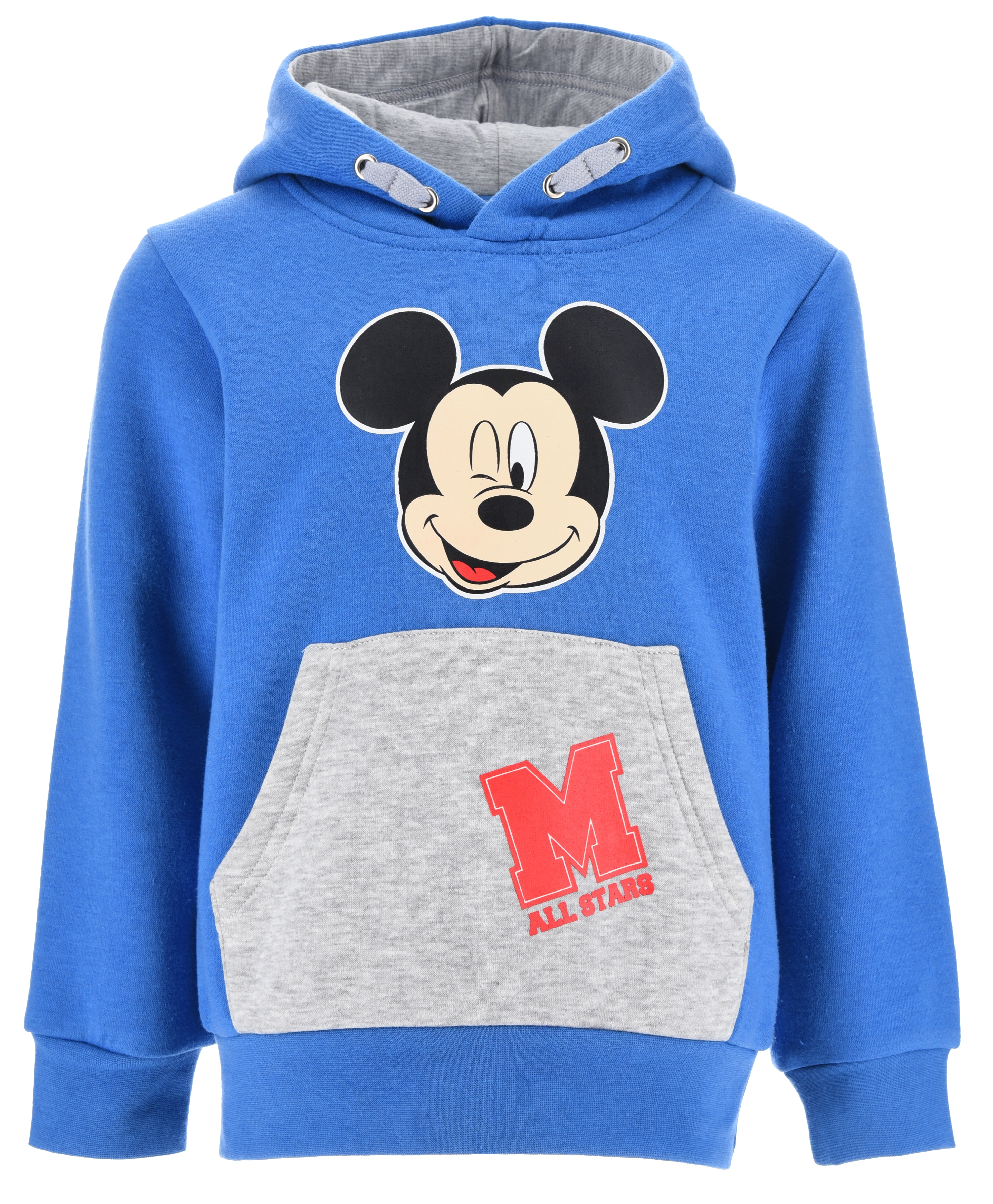 Felpa con Cappuccio Topolino DISNEY 3/6 Anni Maglietta Sun City - Xh1108azzurro