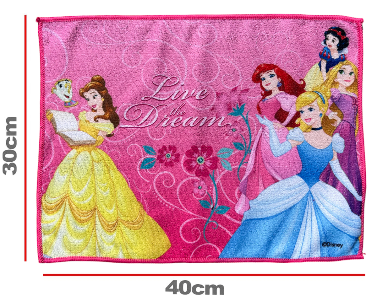 Tovaglietta Principesse DISNEY in Tessuto da Colazione Pranzo Cm.40x30 - Pr1000
