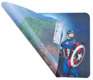 Tovaglietta Avengers MARVEL in Plastica Morbida Antiscivolo Ripiegabile Lavabile da Colazione Pranzo Cm.44x30 - Av0979