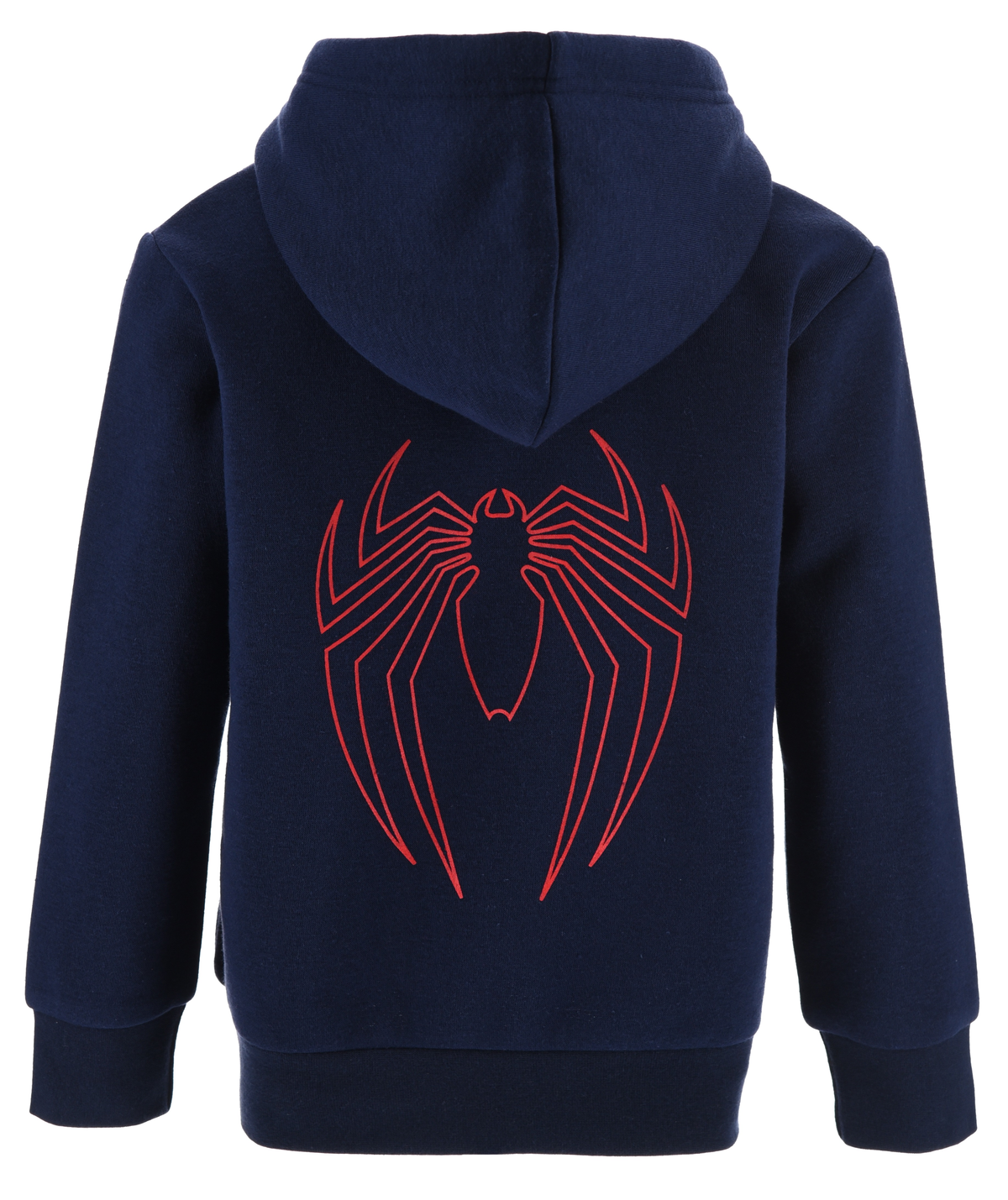 Felpa con Cappuccio Spiderman MARVEL 3/8 Anni Maglietta Sun City - Xh1085blu