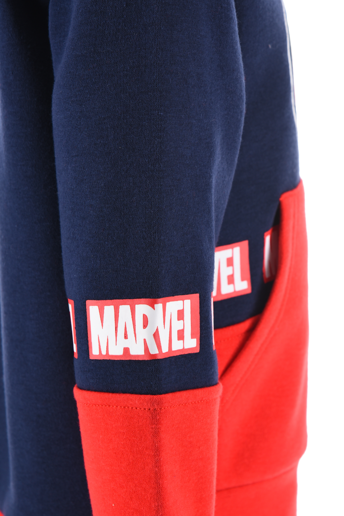 Felpa con Cappuccio Avengers MARVEL 4/10 Anni Maglietta Sun City - Xh1086blu