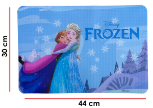 Tovaglietta Frozen DISNEY in Plastica Morbida Antiscivolo Ripiegabile Lavabile da Colazione Pranzo Cm.44x30 - Fr0979