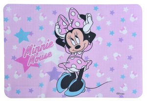 Tovaglietta Minnie Mouse DISNEY in Plastica Morbida Antiscivolo Ripiegabile Lavabile da Colazione Pranzo Cm.44x30 - Min0979