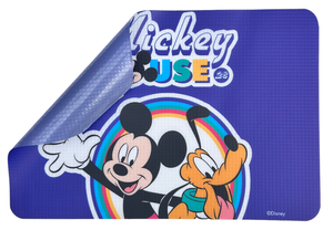 Tovaglietta Topolino DISNEY in Plastica Morbida Antiscivolo Ripiegabile Lavabile da Colazione Pranzo Cm.44x30 - Mic0979