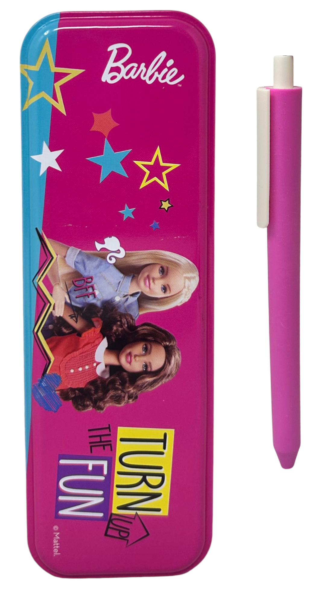 Cubo Cancelleria Barbie Confezione 25 Pezzi Kit per Disegnare e Colorare - Br0583