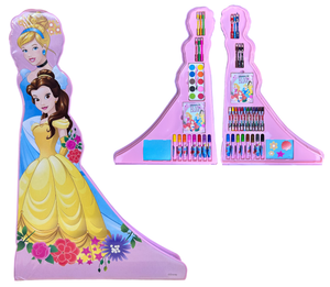 Maxi Valigetta Colori Principesse DISNEY Set Sagomato da 56 Pezzi - Pr0584