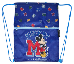 Sacca Topolino DISNEY con Chiusura a Coulisse Tasca Frontale Borsa Tempo Libero Palestra Cm. 44x34 - 673375