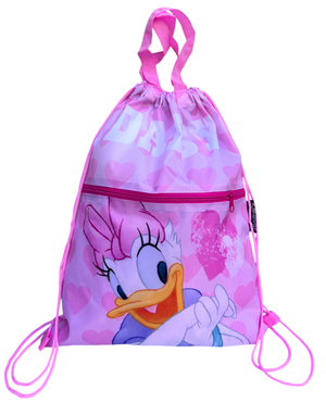 Sacca Paperina Daisy DISNEY con Chiusura a Coulisse Tasca Frontale Borsa Tempo Libero Palestra Cm. 44x34 - 673405