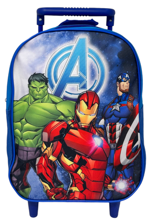 Zaino Asilo Trolley Avengers MARVEL Borsa per Scuola Materna Tempo Libero - 672941