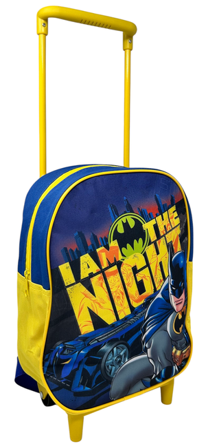 Zaino Asilo Trolley Batman DC Borsa per Scuola Materna Tempo Libero - Ba0993