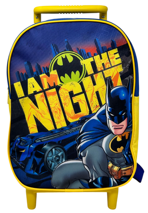 Zaino Asilo Trolley Batman DC Borsa per Scuola Materna Tempo Libero - Ba0993