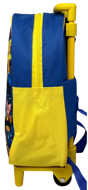 Zaino Asilo Trolley Batman DC Borsa per Scuola Materna Tempo Libero - Ba0993