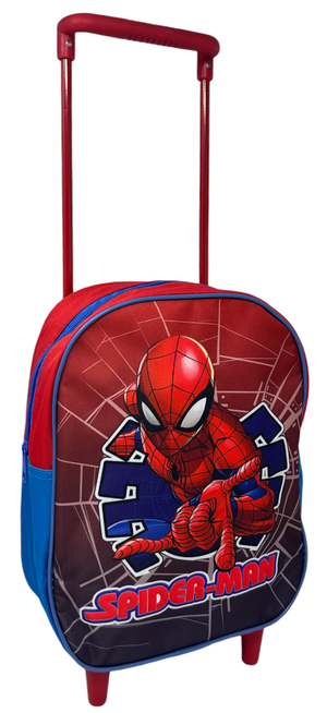 Zaino Asilo Trolley Spiderman MARVEL Borsa per Scuola Materna Tempo Libero - 672989