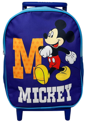 Zaino Asilo Trolley Topolino Mickey DISNEY Borsa per Scuola Materna Tempo Libero - 672972