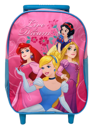 Zaino Asilo Trolley Principesse DISNEY Borsa per Scuola Materna Tempo Libero - 673030