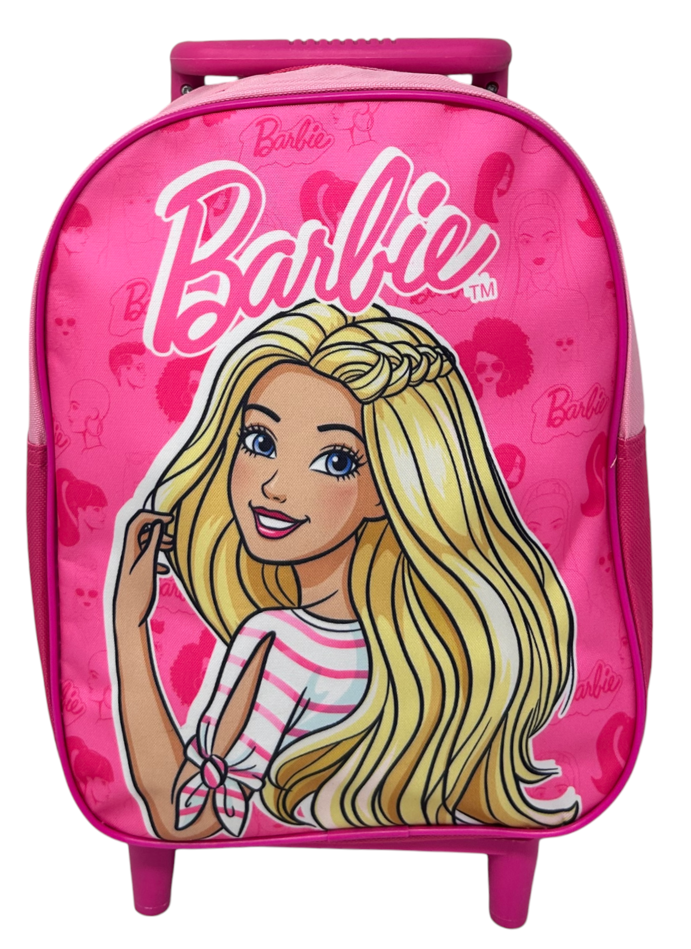 Zaino Asilo Trolley Barbie + Borraccia Borsa per Scuola Materna Tempo Libero - Br0993-W