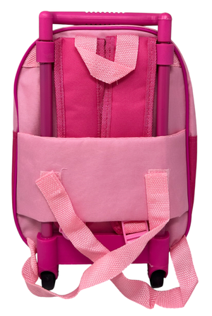 Zaino Asilo Trolley Barbie + Borraccia Borsa per Scuola Materna Tempo Libero - Br0993-W