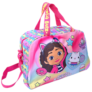 Borsa Palestra Gabby's Dollhouse Borsone da Viaggio Bambina Palestra Cm. 40x26x21 - O10287mc