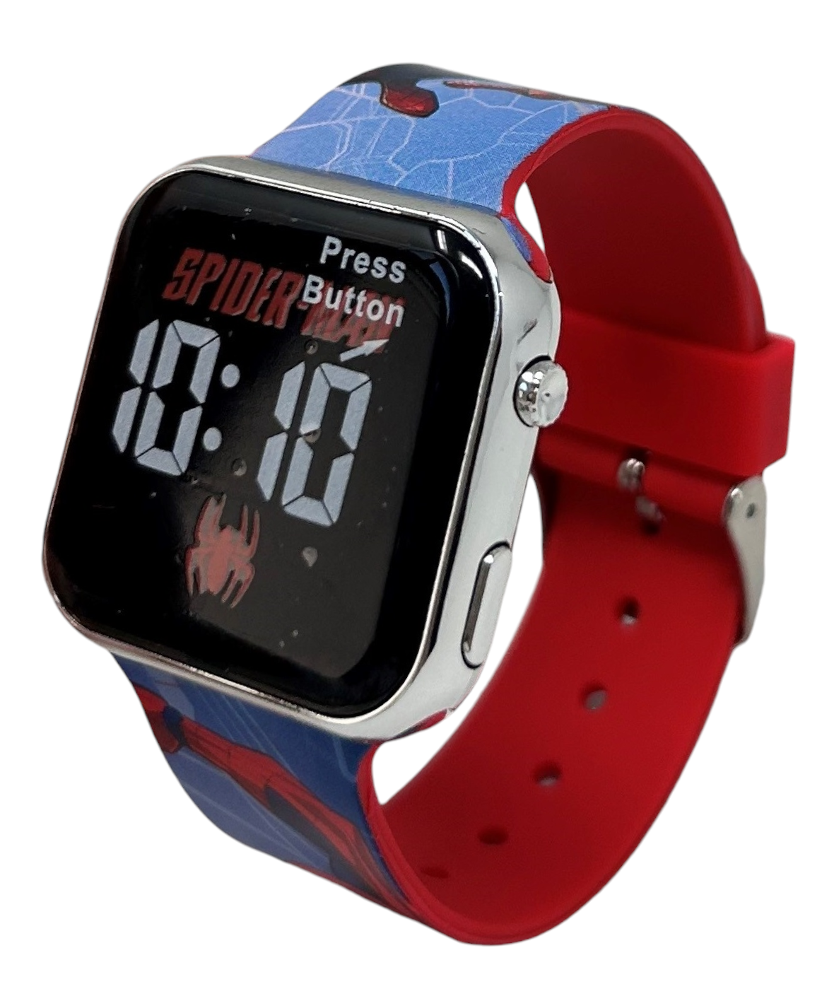 Orologio a LED Spiderman MARVEL da Polso Digitale con Cinturino Silicone - Spd4987
