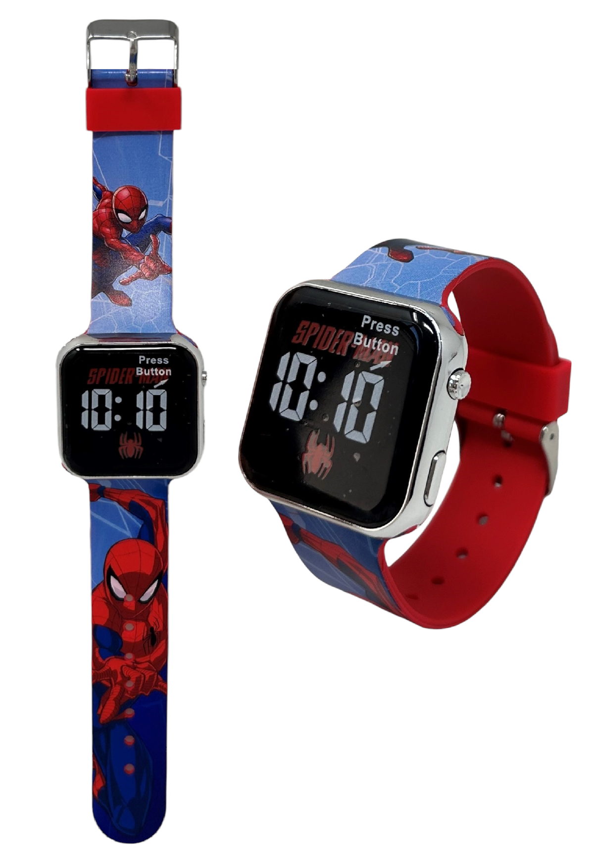 Orologio a LED Spiderman MARVEL da Polso Digitale con Cinturino Silicone - Spd4987
