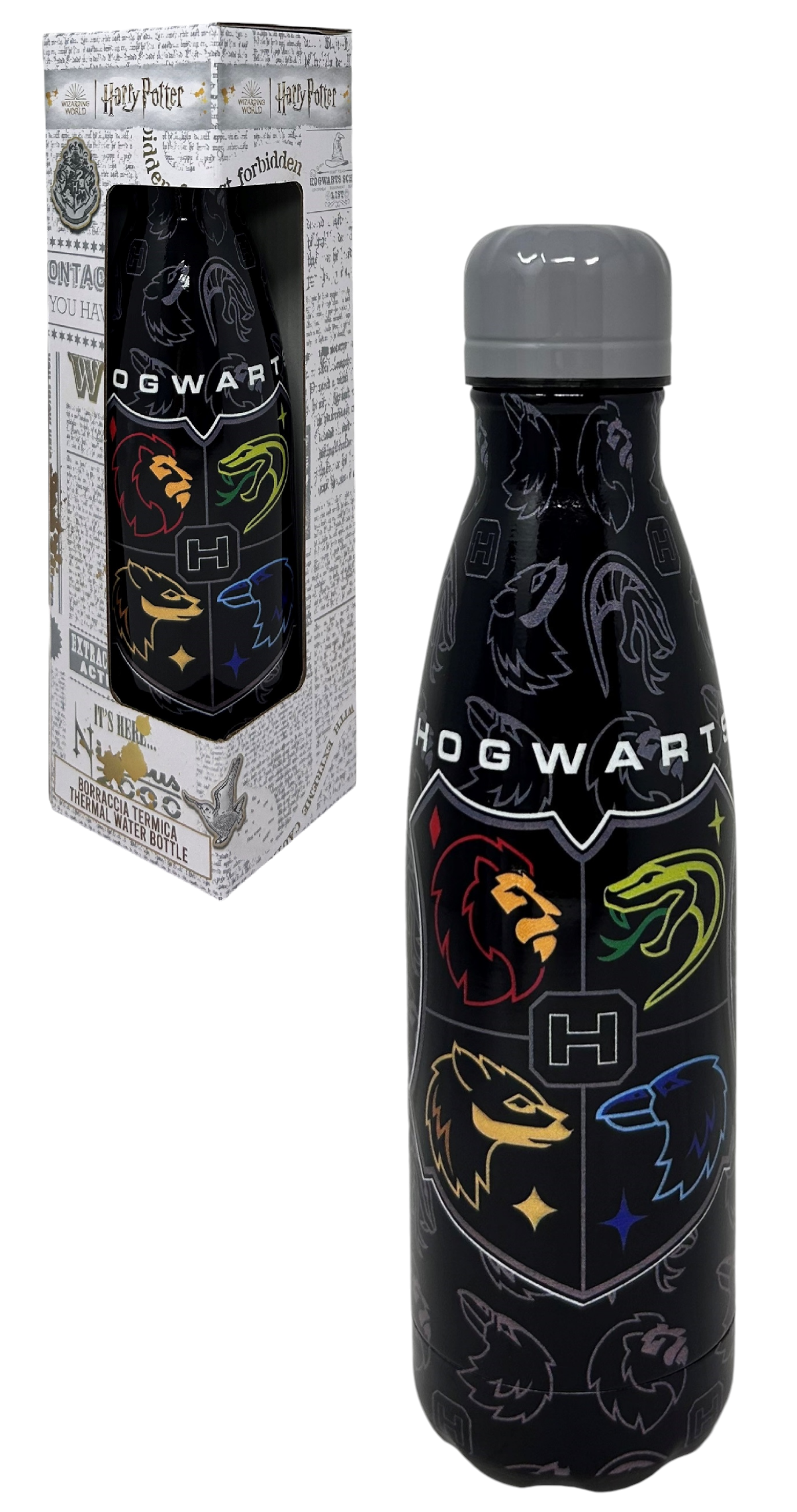 Bottiglia Termica Harry Potter Borraccia in Acciaio Inossidabile 500 Ml - L09097te/n