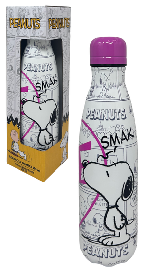 Bottiglia Termica Snoopy Borraccia in Acciaio Inossidabile 500 Ml - P10246te/b