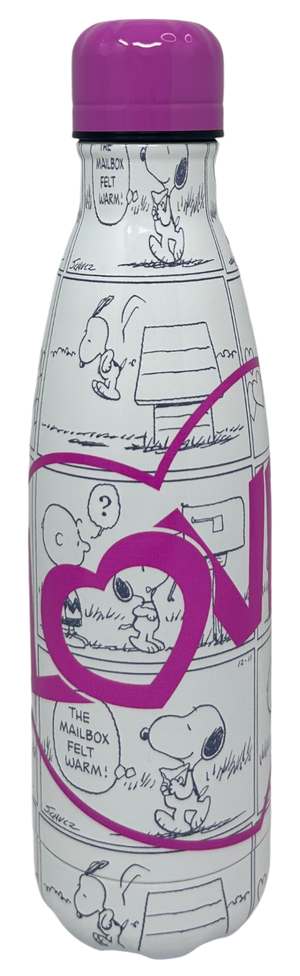 Bottiglia Termica Snoopy Borraccia in Acciaio Inossidabile 500 Ml - P10246te/b