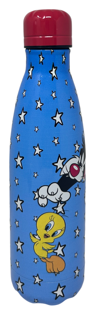 Bottiglia Termica Titti e Silvestro Looney Tunes Borraccia in Acciaio Inossidabile 500 Ml - L09100te/a