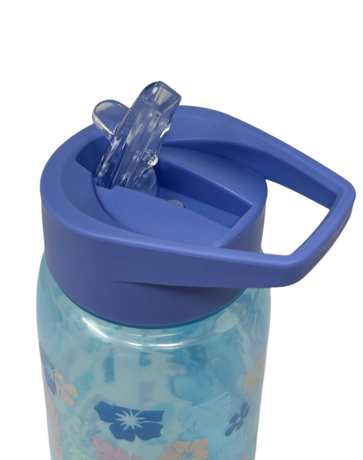 Borraccia Stitch DISNEY con Beccuccio Ripiegabile 600 Ml  Pp Trasparente - 843358