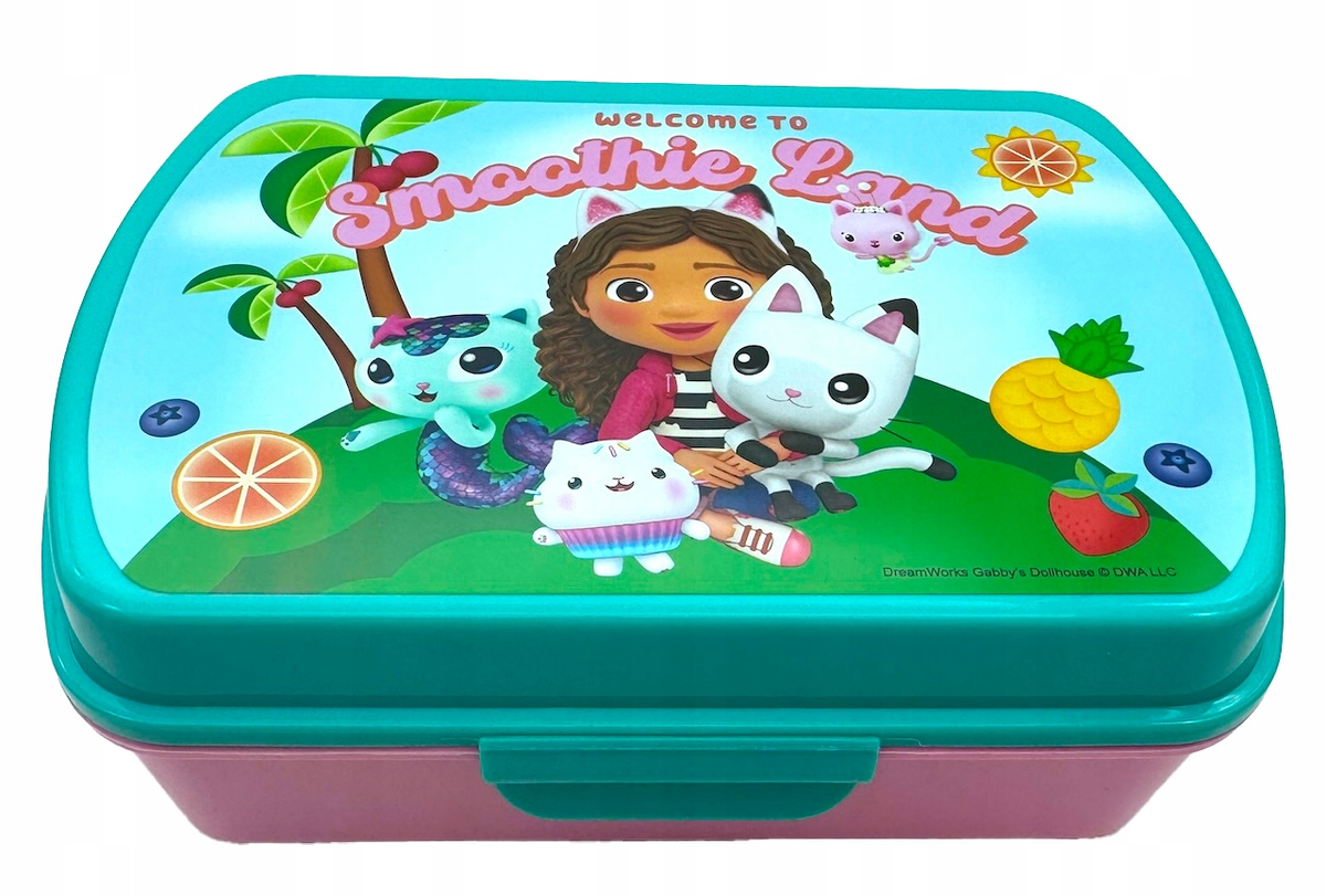 Set Borraccia in Alluminio e Portamerenda Gabby's Dollhouse in Confezione - Gd00079