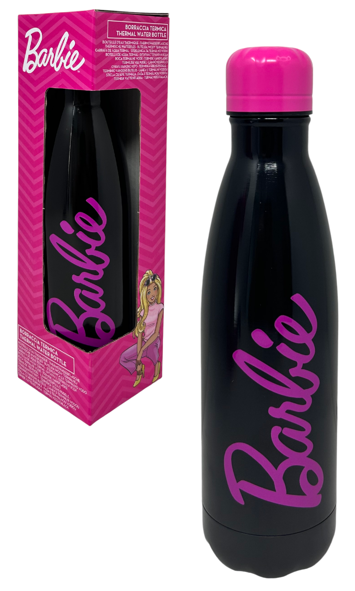 Bottiglia Termica Barbie Borraccia in Acciaio Inossidabile 500 Ml - B09000te/n