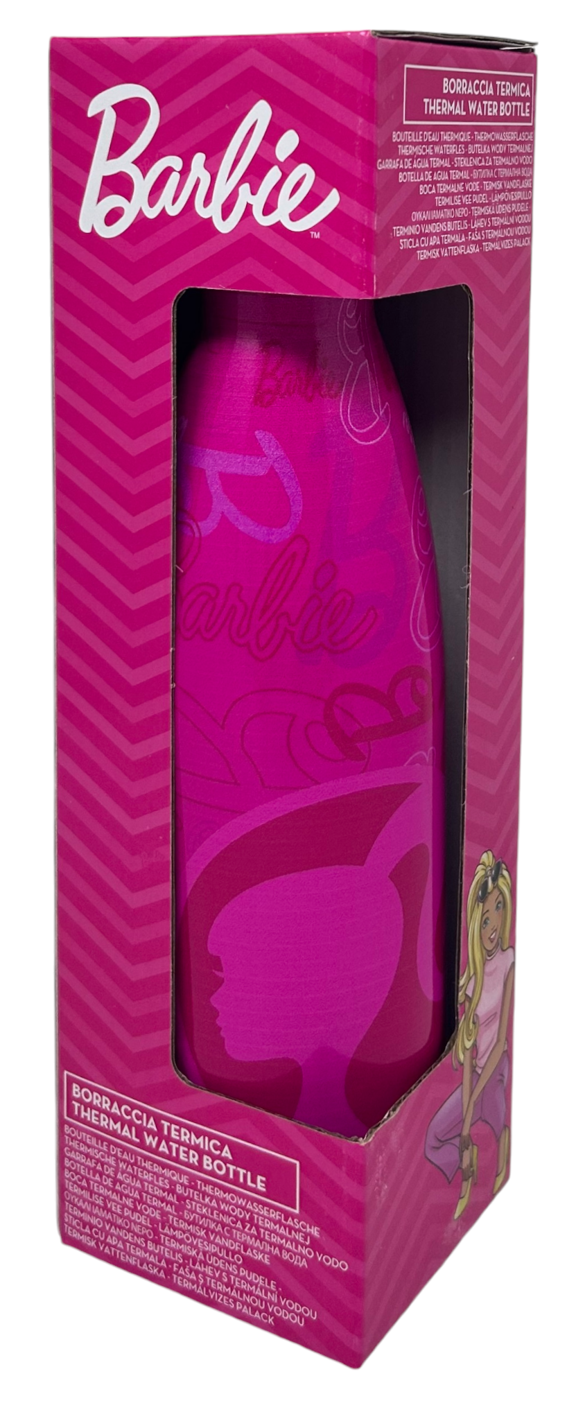 Bottiglia Termica Barbie Borraccia in Acciaio Inossidabile 500 Ml - B09000te/f