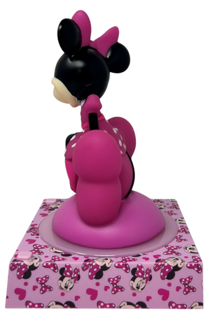 Lampada 3d Minnie Mouse DISNEY da Comodino Luce Notturna LED Sveglia Digitale - Mn4500