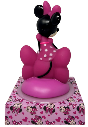 Lampada 3d Minnie Mouse DISNEY da Comodino Luce Notturna LED Sveglia Digitale - Mn4500