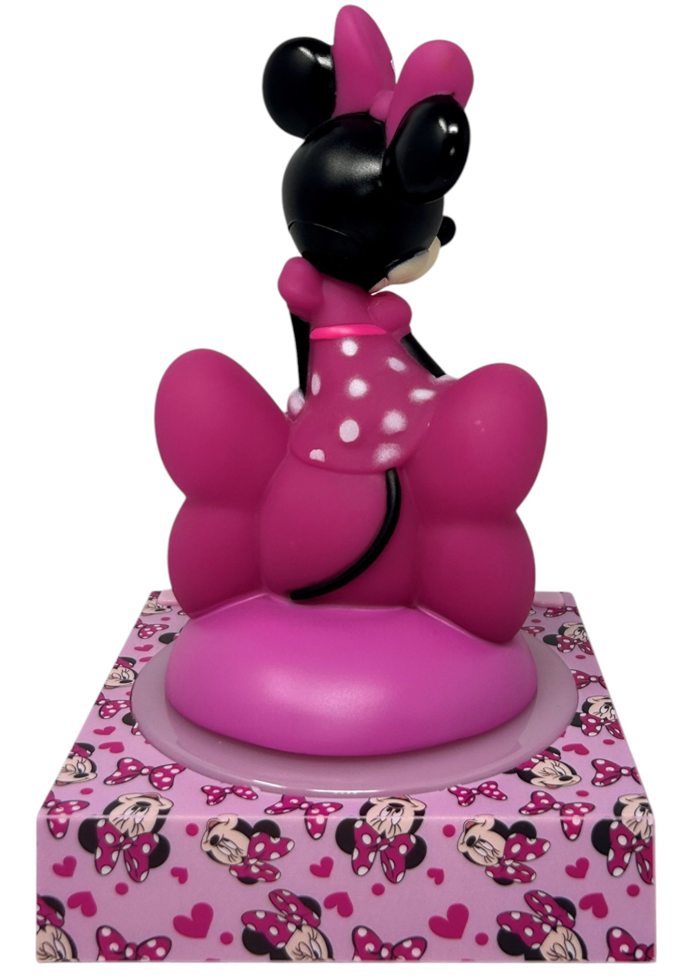 Lampada 3d Minnie Mouse DISNEY da Comodino Luce Notturna LED Sveglia Digitale - Mn4500