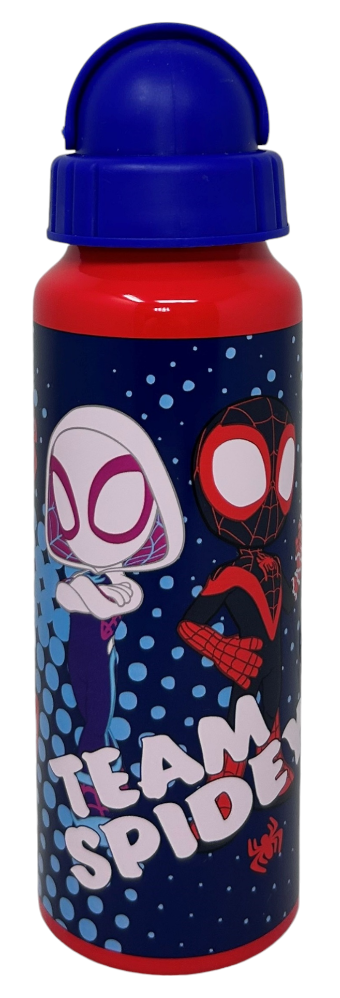 Borraccia in Alluminio con Cannuccia Spidey MARVEL Bottiglia per Bambini 550 Ml - M09509mc/b